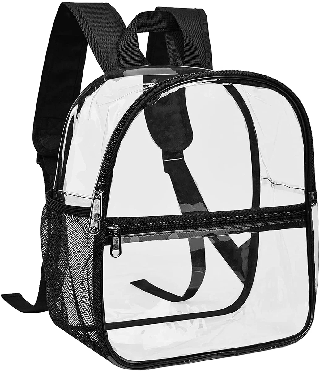 Clear mini backpack sale