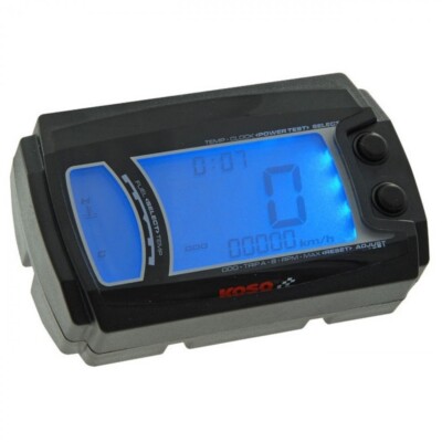 Tachimetro Digitale Universale KOSO XR-SRN Per Moto, Scooter E Quad - Con Omologazione ABE/E