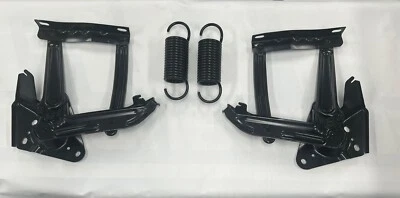 1967-1972 Chevy C10 Truck Driver & Passenger Side LH/RH Hood Hinge W/ Springs - Image 1 of 4