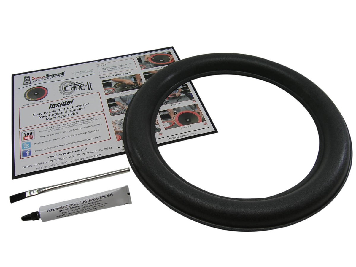 JL Audio 13w6v2-d4 13w6v2 Subwoofer Speaker Foam Surround Repair