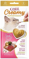 Cat, Catit Creamy Superfood Lickable Tuna, Coconut and Wakame Cat Treat 2.5 oz 