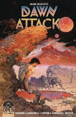 FRANK FRAZETTAS DAWN ATTACK #3 VARIANT CVR B FRAZETTA OPUS COMICS