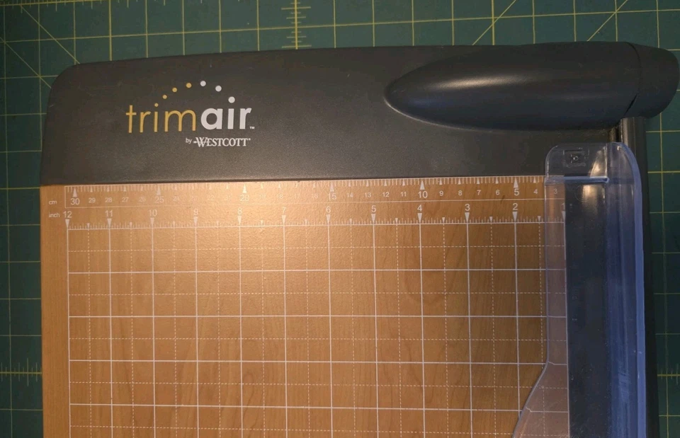 Westcott ~ 15 英寸 TrimAir 斡头台剪纸机和修剪器,30 张 — 第 3/4 张图片