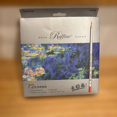 Marco Raffine 72 colored pencils #8acb03