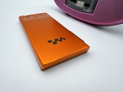 Sony Walkman NW-S645 16GB Orange MP3 Player S Series FM Radio w
