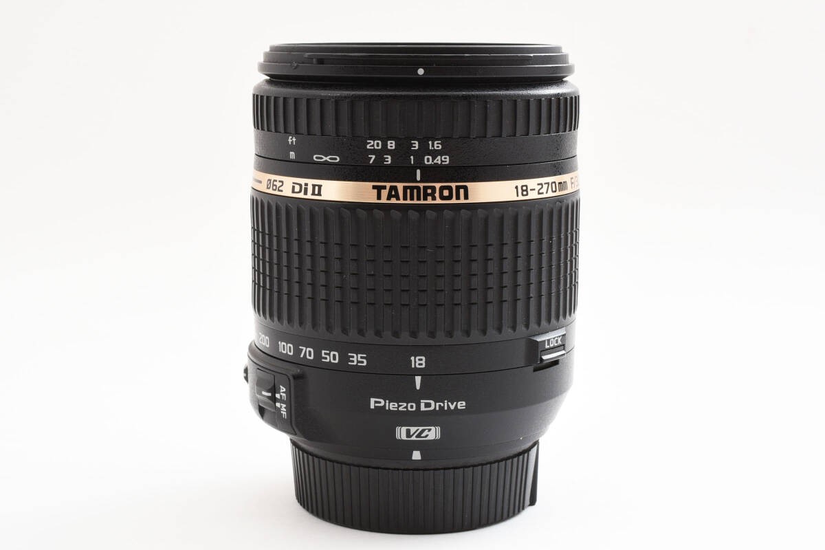 TAMRON 18-270/3.5-6.3Dill B008ニコン用 TAMRON 18-270mm F/3.5-6.3 Di II VC PZD (Model B008TS