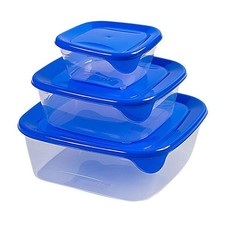 Curver Fresh & Go Frischhaltedosen 3 Stck Vorratsbehälter Vorratsdosen 