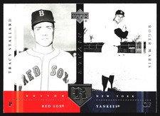 Tracy Stallard / Roger Maris 2004 UD Rivals MLB Card no.26 Yankees / Red Sox