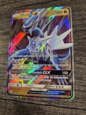 Pokémon Dialga GX TCG Sun & Moon Ultra Prism Holo Card 100/156 Rare on eBay