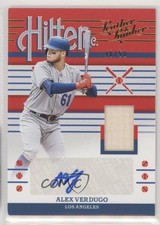 2019 Leather & Lumber Hitter Inc Signature Bats Gold 48/50 Alex Verdugo Auto 3l1