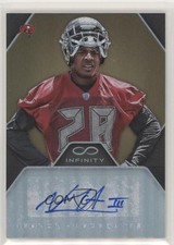 2016 Panini Infinity Rookie Auto Gold 6/8 Vernon Hargreaves III #RA-VH Auto 1x9