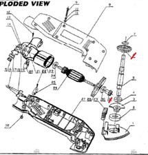 KingCraft KingKraft KTS-260 Deltaschleifer Ersatzteile gebraucht