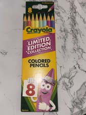 Crayola Pack of 8 Colored Pencils 2025; Limited Edition Collection Pre-sharpened