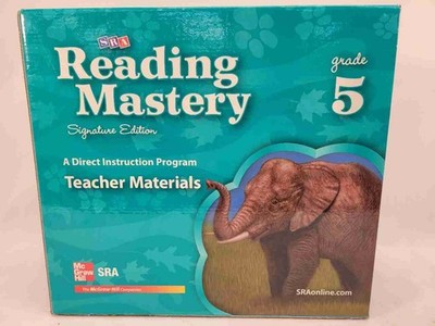 SRA Reading Mastery Signature Edition Grade 5 Teacher Materials 8 Book Set