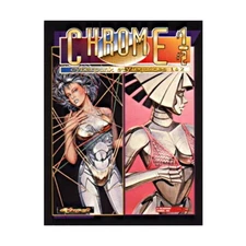 R. Talsorian Cyberpunk Chrome Book #1 & #2 (POD, Black & White) VG+