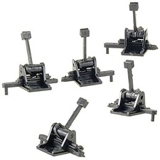 Caboose Industries HO Scale Switch/Turnout Ground Throw .190" Travel Sprung 5-Pk