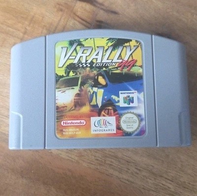 N64 Nintendo 64 - V-Rally Edition 99 - nur Modul/PAL