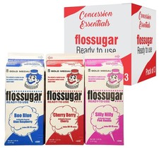 Eco Craft Stix Cotton Candy Floss Sugarblue Raspberry Pink 3.25 Lbs Per Carton.