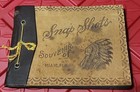 Vintage Leather Covered Snap Shot Souvenir Photo Album -Miami, Florida No Photos — photo 1