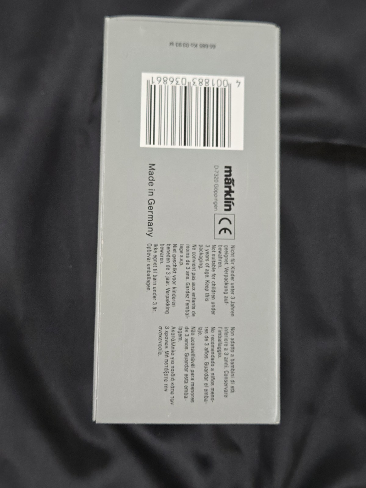 Vintage Marklin Digital Steam Locomotive #3686 Ptl 2/2 Innthe Original Box Mint