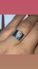 Diamond 10K Gold Ring Set
