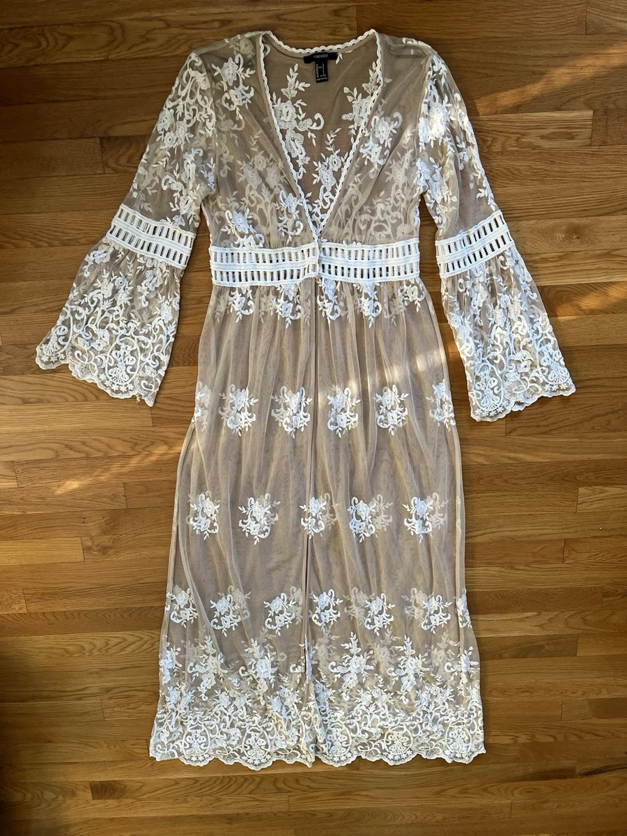 forever 21 embroidered lace maxi dress Oscar de la Renta Vintage 1960s Almond Silk Chiffon and Silver Lame Lu –  Amarcord Vintage Fashion