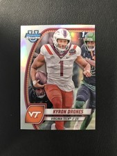 2024 Bowman University Chrome #119 Kyron Drones Virginia Tech Refractor