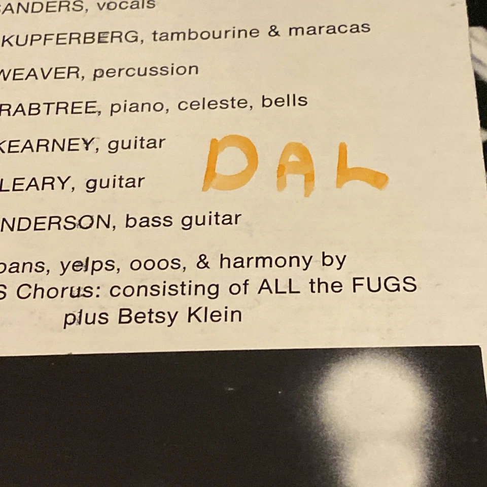 THE FUGS-Self Titled Vinyl LP-Italy Import-Bass Record Reissue Stereo Foto 3 de 4