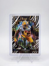2024 Panini Select - Concourse Jayden Reed #68 Zebra Prizm