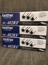 Brother PC-402RF 4 Fax Refill Rolls. New. 1 Box Has 2 Roll In It. MAKE OFFER! 