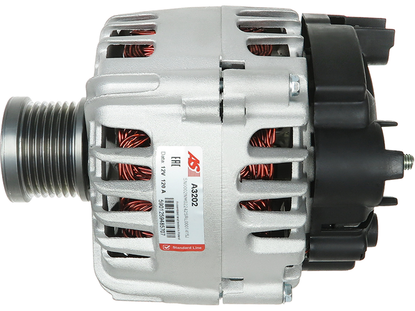 Brand New Alternator 12V 120A for RENAULT GRAND 2009-2023 SCÉNIC OE TG12C077