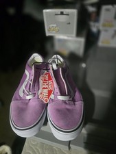 Vans Old Skool Orchid True White Skate Shoes - Size Womans 5