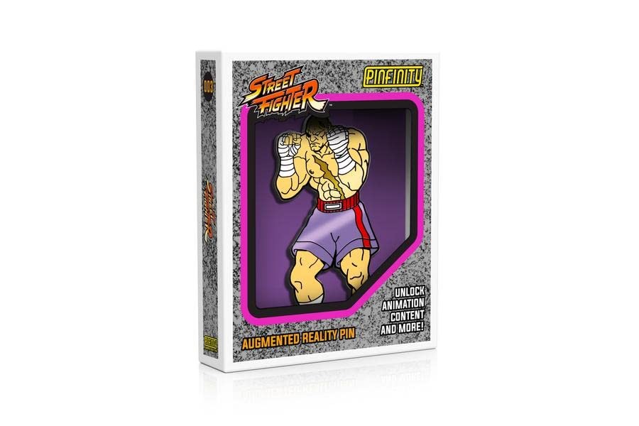Pinfinity PSF003 Street Fighter Sagat AR Pin 4890₽