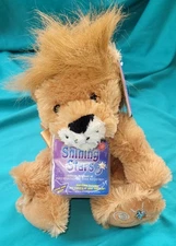 Russ Berrie Shining Stars Plush Lion With Tags and Un Used 