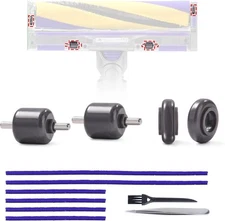 Plush Strips Roller Wheels Replacement for V15 V10 Slim V11 Slim Vacuum Cleaner