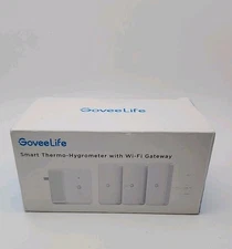 Govee WiFi Hygrometer Thermometer 3 Pack H5151, Indoor Outdoor Wireless White