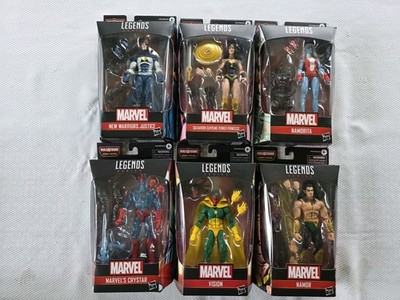 Marvel Legends Void Baf Wave Power Princess Vision Crystar Lot Of 7  NIB 
