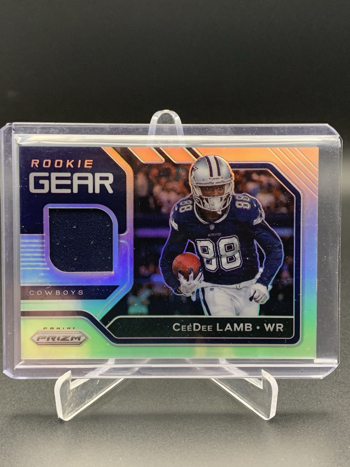 CeeDee Lamb 2020 Prizm Rookie Gear Prizm #7 Cowboys