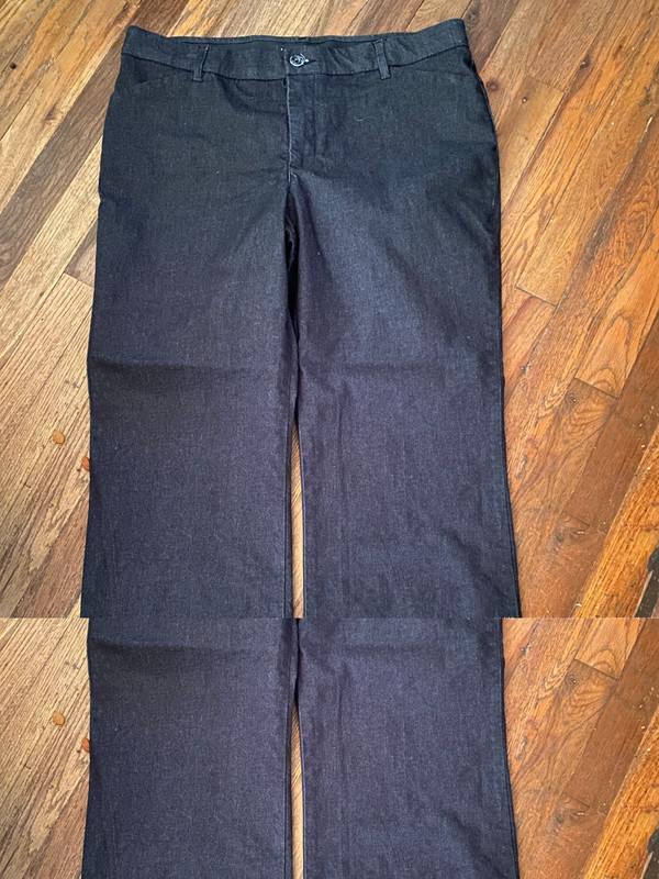 Lee Mid Rise Trouser Jeans - Sz 16 Short