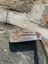 Antique 1920's AG Spalding Bros. Kro-Flite Sweet Spot Hickory Shaft 2 Iron A.G.