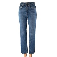MNG Mango Matilda Womens Blue Mid Rise Medium...