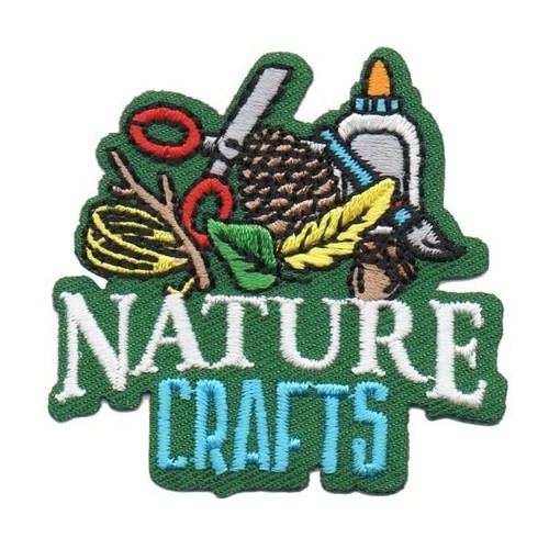Girl Boy Cub NATURE CRAFTS Projects Fun Patches Badges SCOUT GUIDE Outdoor