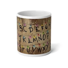 Stranger Things Alphabet Lights 20oz Jumbo Mug