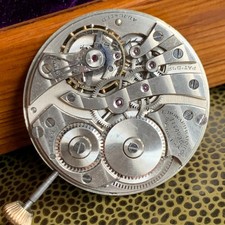 1913 E. Howard Watch Co. Grade: Series 7 12S 17J Pocket Watch Movement Repair