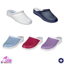Ciabatte sanitarie Donna Sottopiede in Pelle Max Relax 400/S