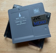 JVC Europe 1st MD release, 60 minute version MiniDisc with original case