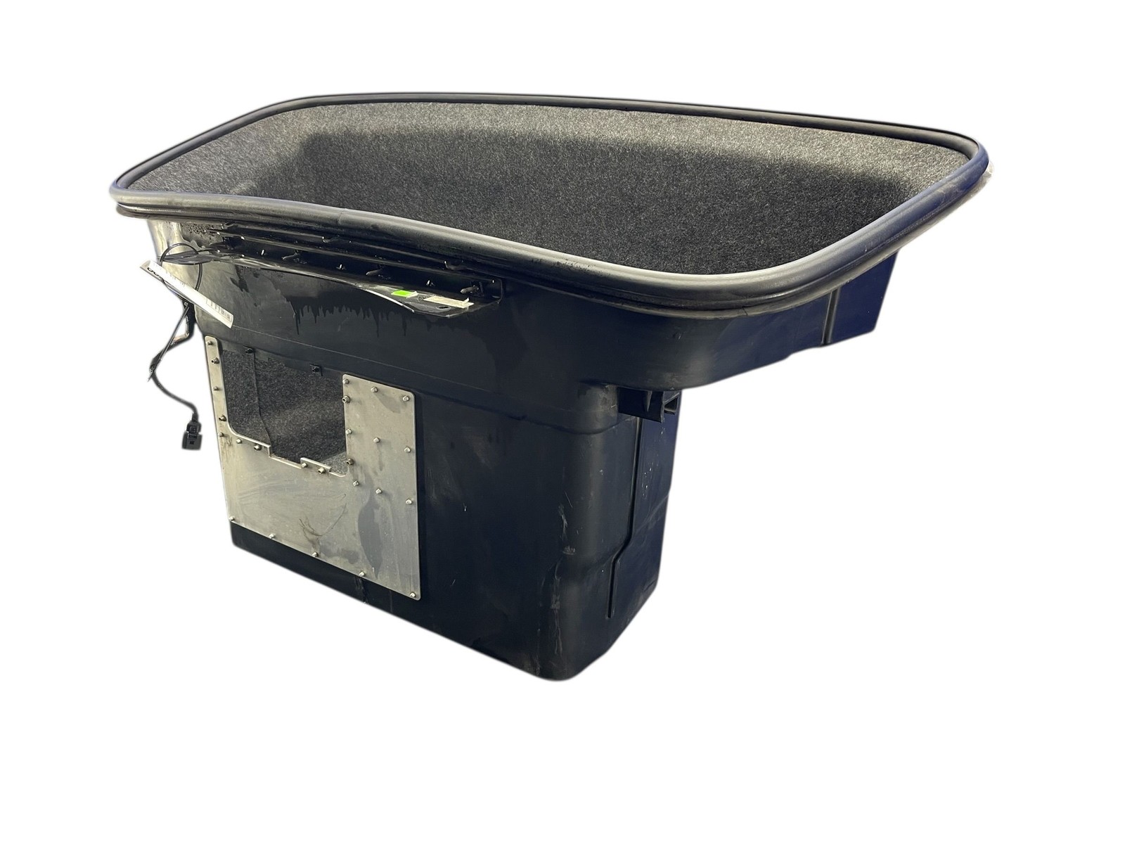 2008-2012 AUDI R8 TYPE 42 OEM FRONT FRUNK INTERIOR STORAGE TUB GRAY CARPET