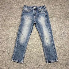 Kids H M Relaxed Fit Tapered Leg Blue Denim Jeans Size 5T