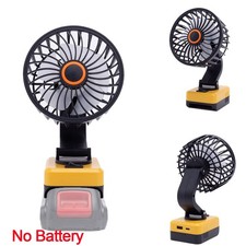 Portable Fan For Dewalt 18V 20V Li-Ion Battery Summer Cooling Outdoor Fan NEW