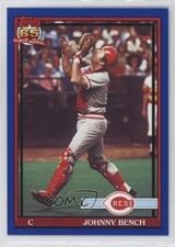 2016 Topps Archives 1991 Design Blue Border 106/199 Johnny Bench #203 HOF 3q5